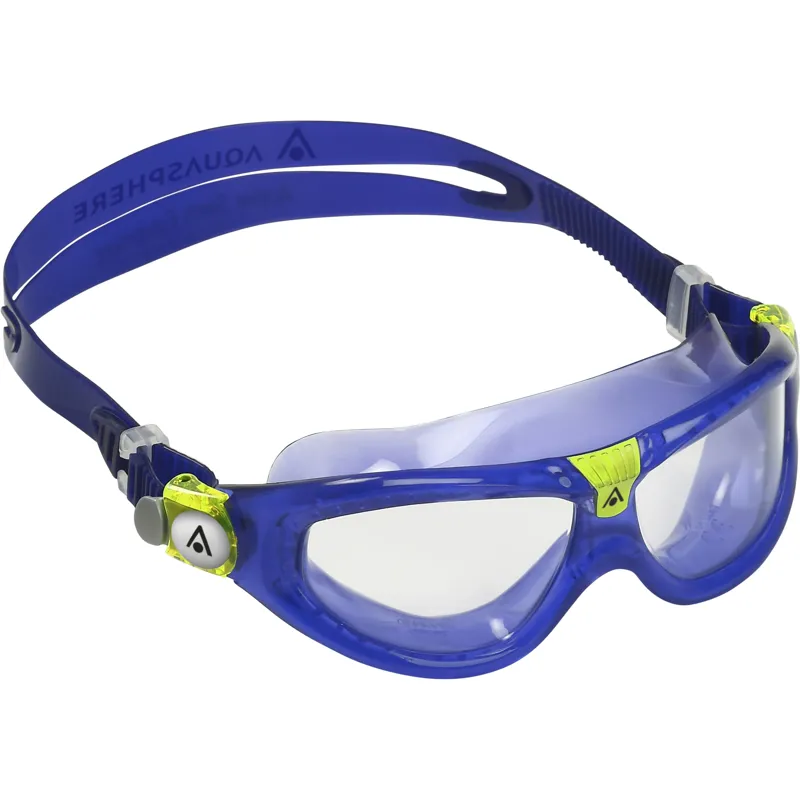 Aqua Sphere Seal Kid 2 Clear Lens Goggles Purple-1